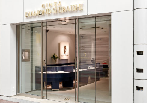 銀座ダイヤモンドシライシ 神戸三宮店の全景